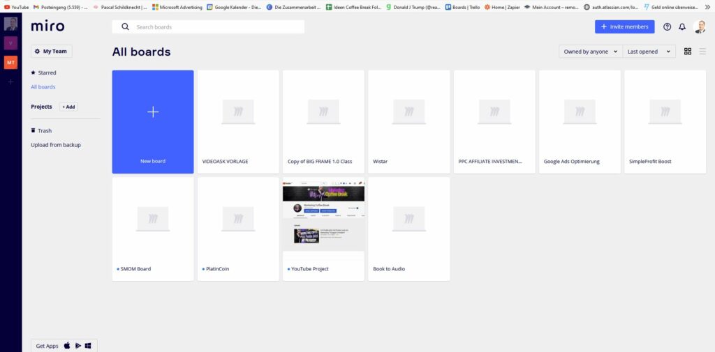 miro whiteboard online